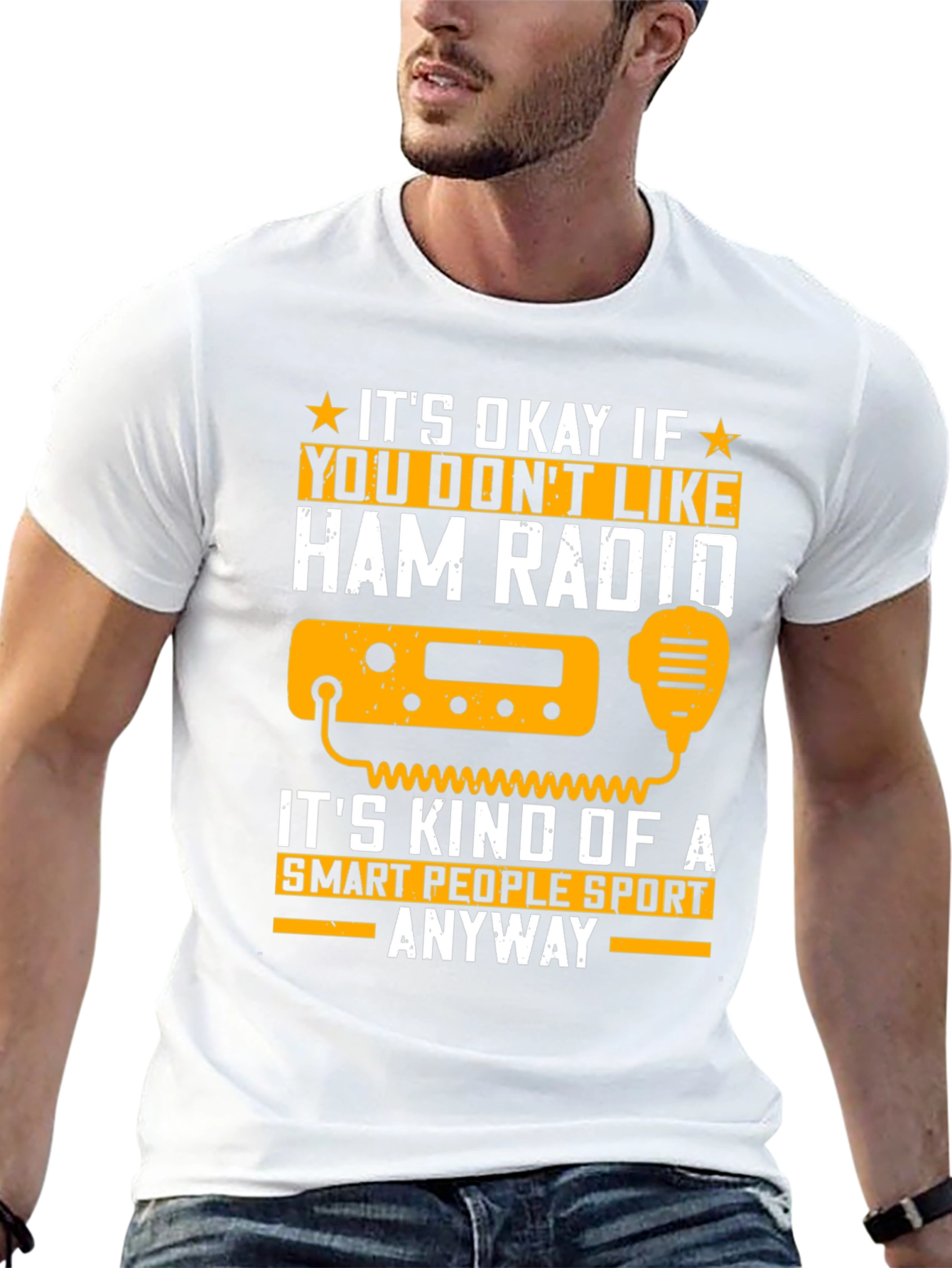 Ham Radio Smart People Sport T-Shirt