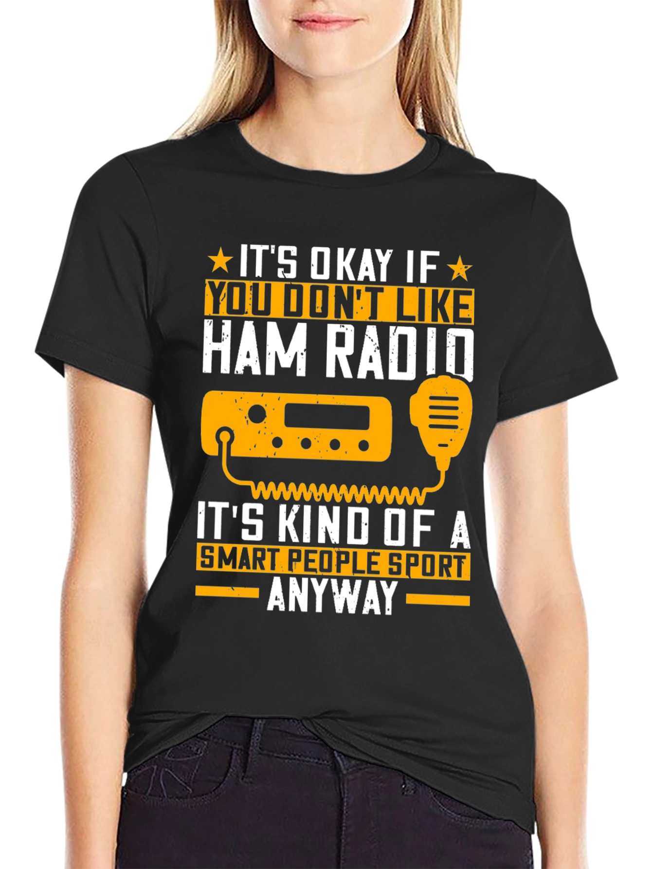 Ham Radio Smart People Sport T-Shirt