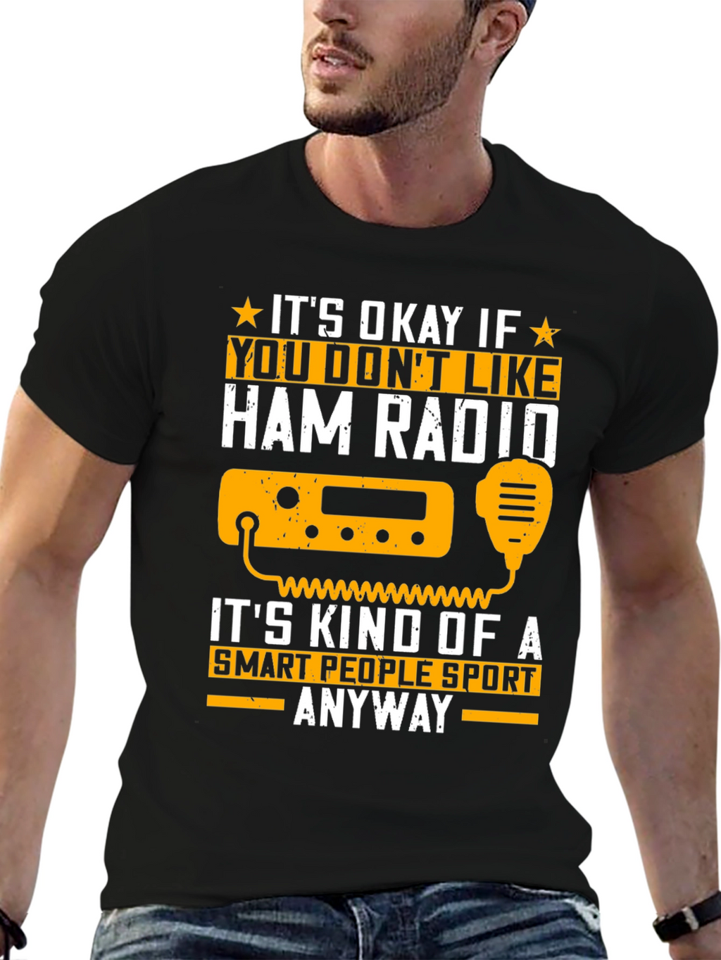 Ham Radio Smart People Sport T-Shirt