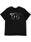 Abstract Symbol Black Tee