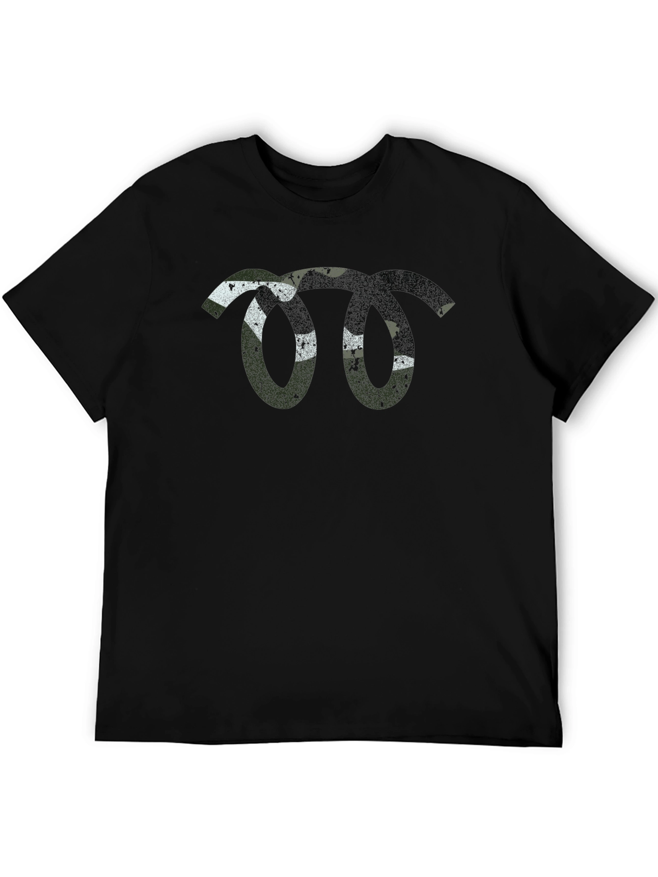 Abstract Symbol Black Tee