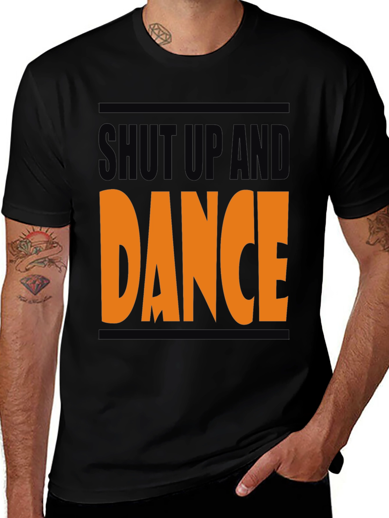 Shut Up and Dance T-Shirt - Bold Graphic Tee