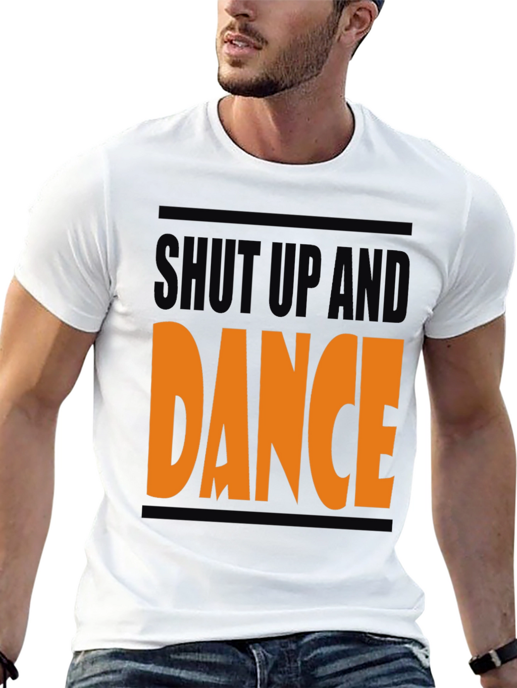 Shut Up and Dance T-Shirt - Bold Graphic Tee