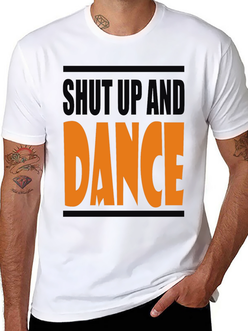 Shut Up and Dance T-Shirt - Bold Graphic Tee