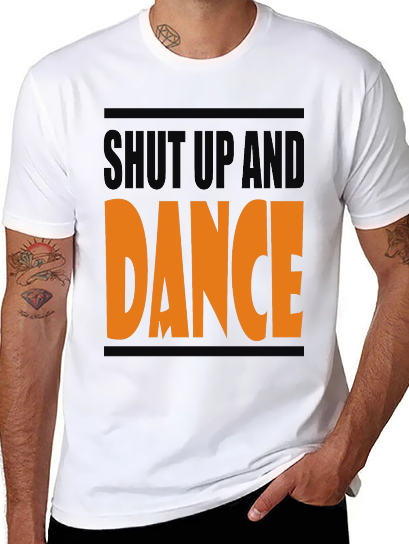 Shut Up and Dance T-Shirt - Bold Graphic Tee