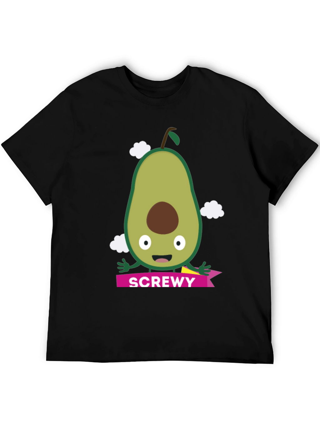 ScrewEy Avocado Graphic T-Shirt