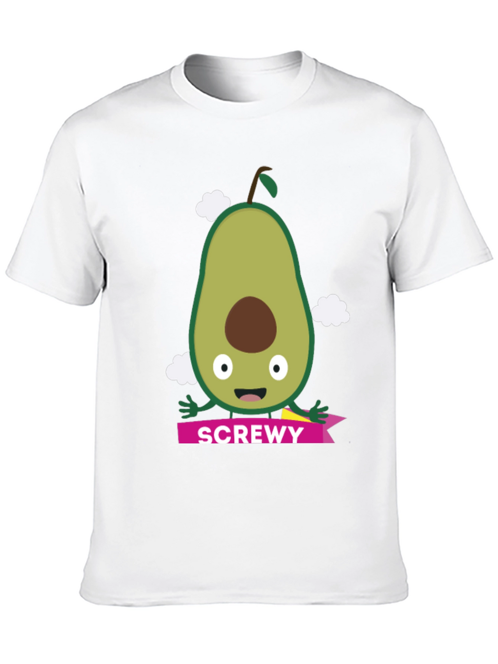 ScrewEy Avocado Graphic T-Shirt