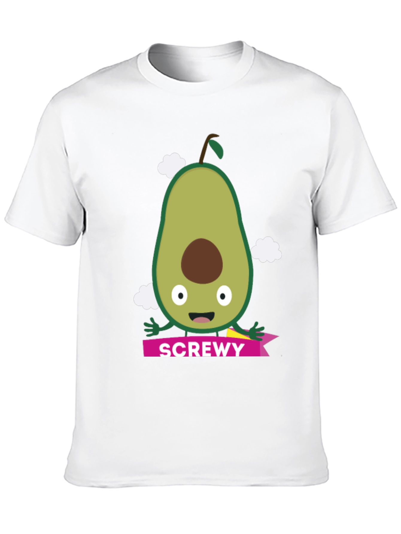 ScrewEy Avocado Graphic T-Shirt