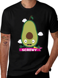 ScrewEy Avocado Graphic T-Shirt