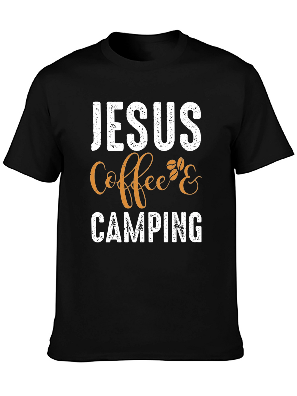 Jesus Coffee & Camping Graphic Tee