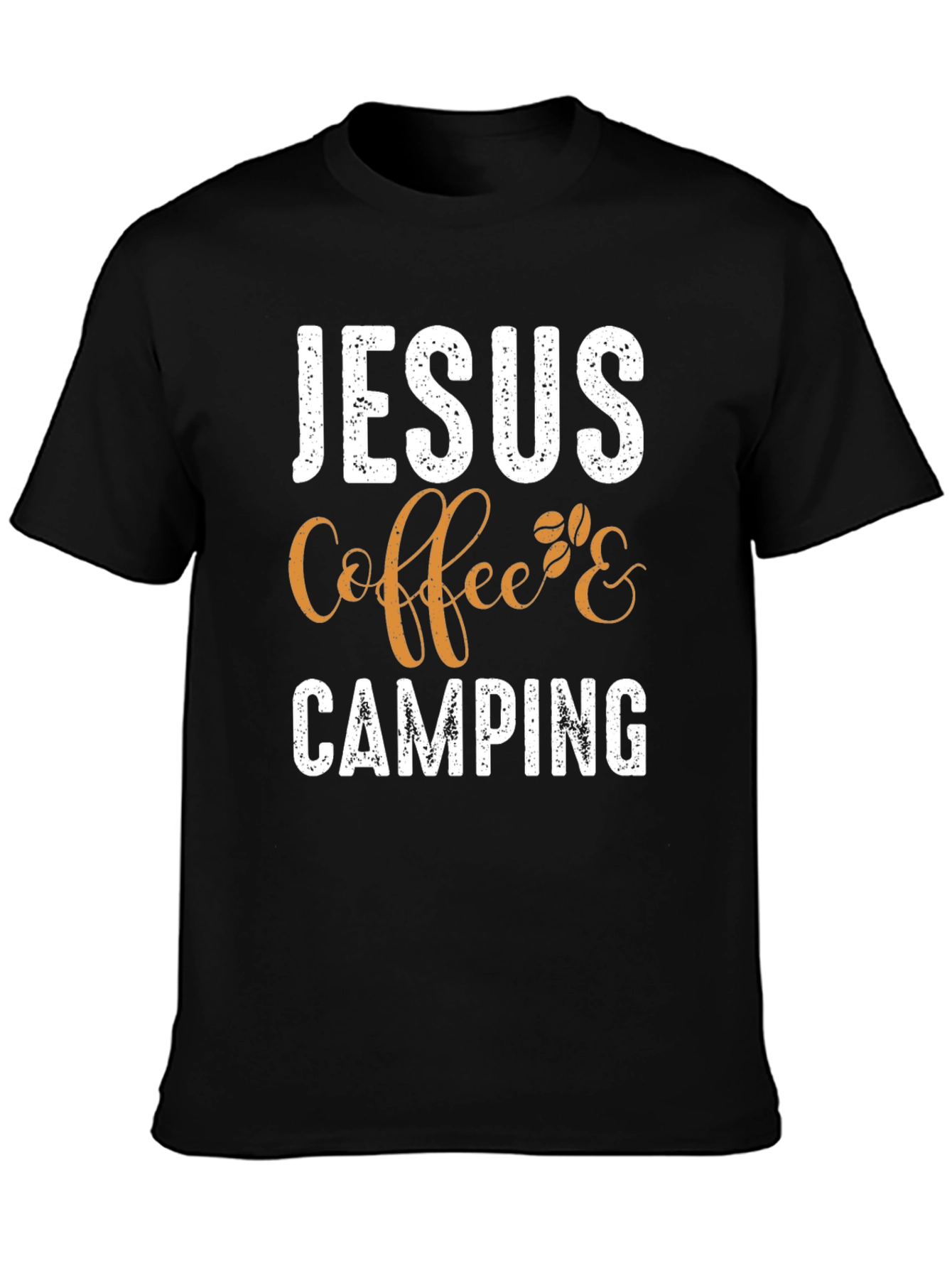 Jesus Coffee & Camping Graphic Tee