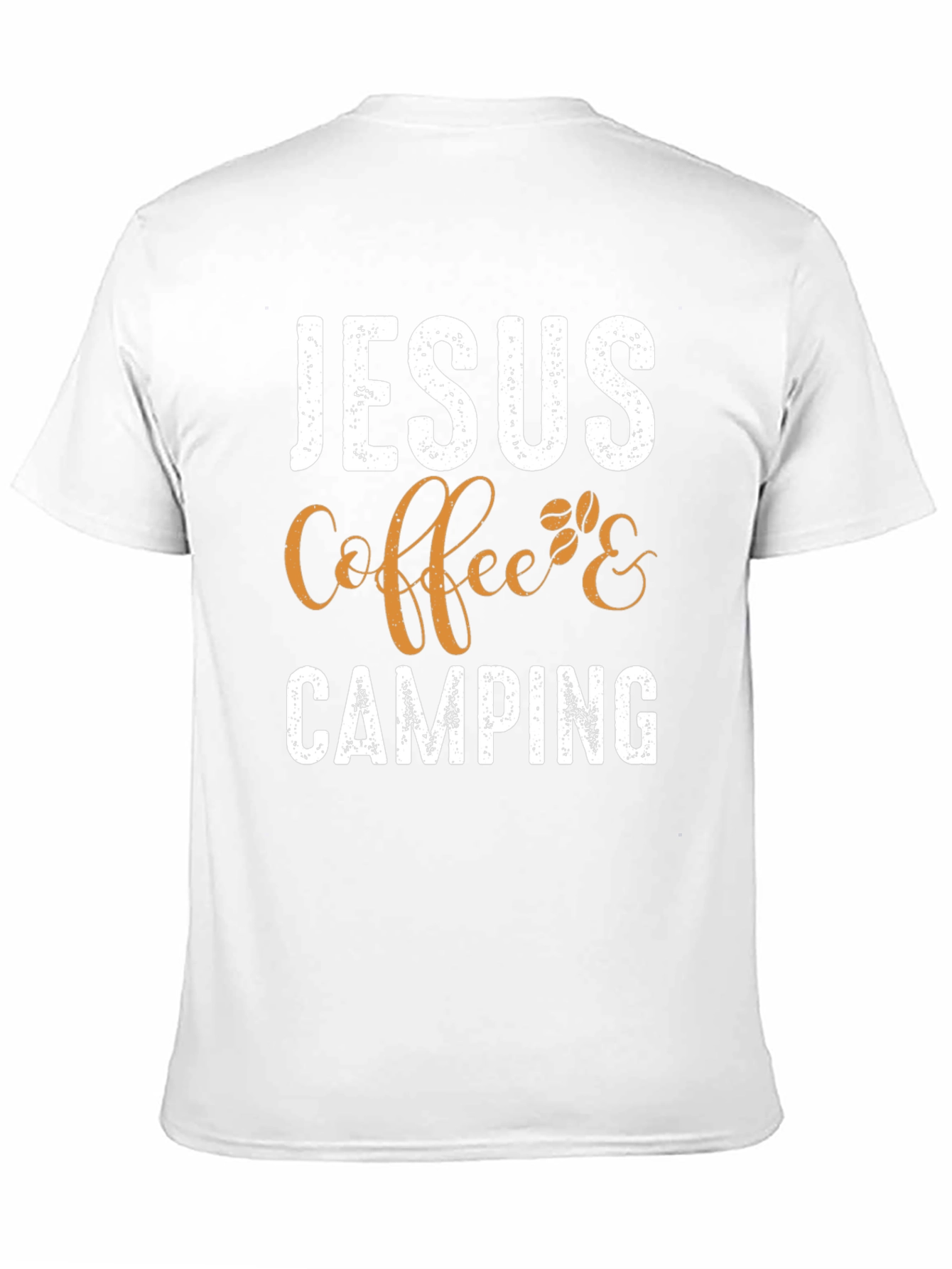 Jesus Coffee & Camping Graphic Tee