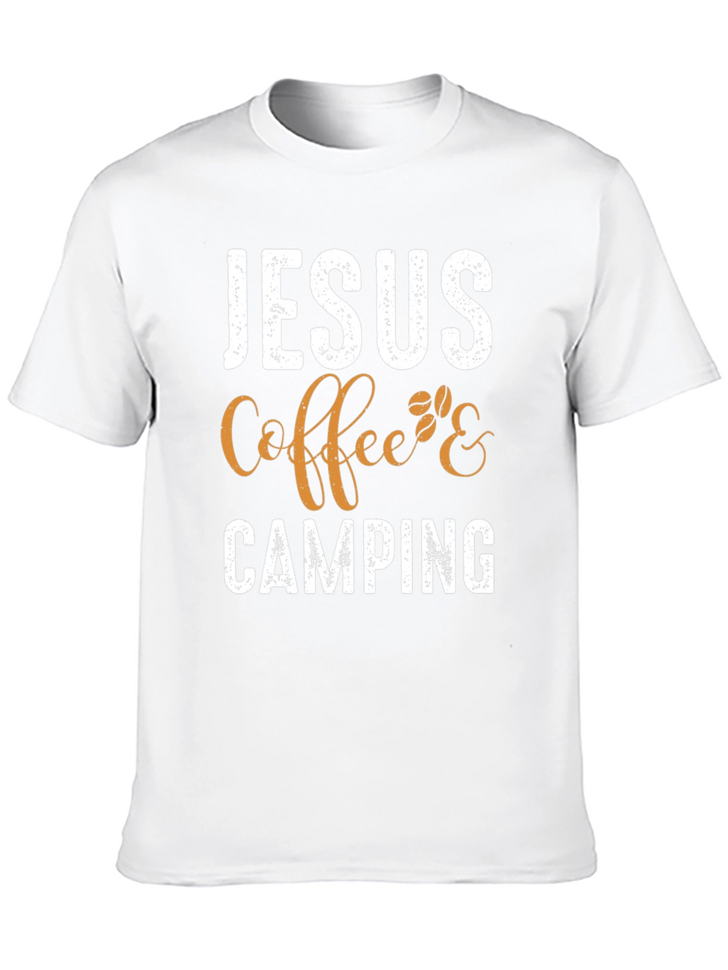 Jesus Coffee & Camping Graphic Tee