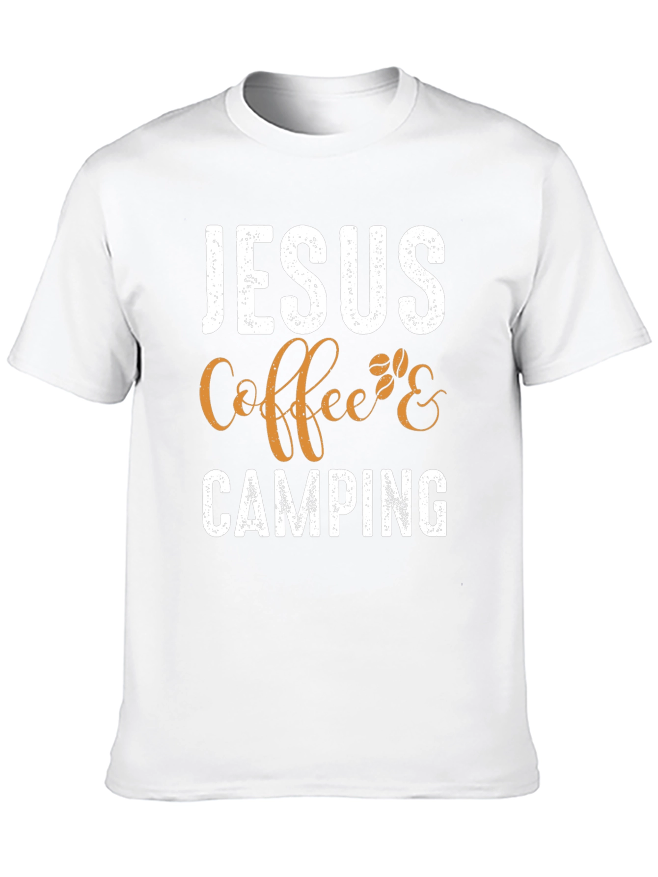 Jesus Coffee & Camping Graphic Tee
