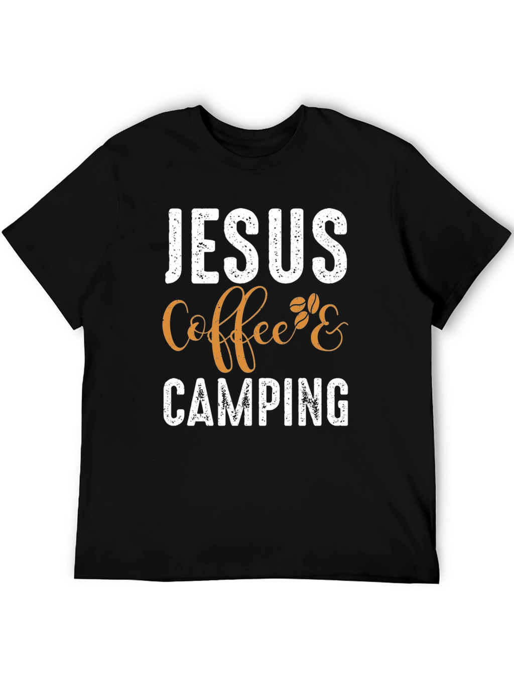 Jesus Coffee & Camping Graphic Tee