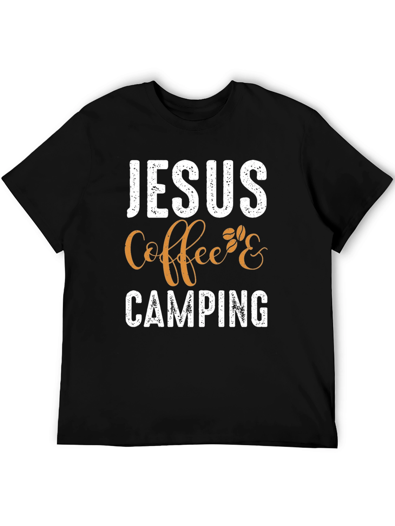 Jesus Coffee & Camping Graphic Tee