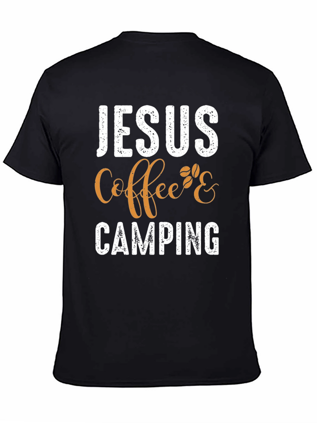 Jesus Coffee & Camping Graphic Tee