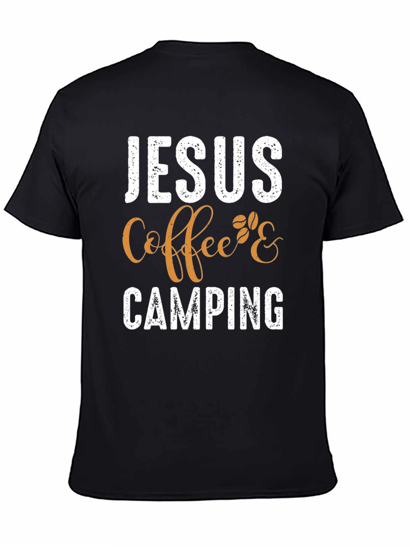 Jesus Coffee & Camping Graphic Tee