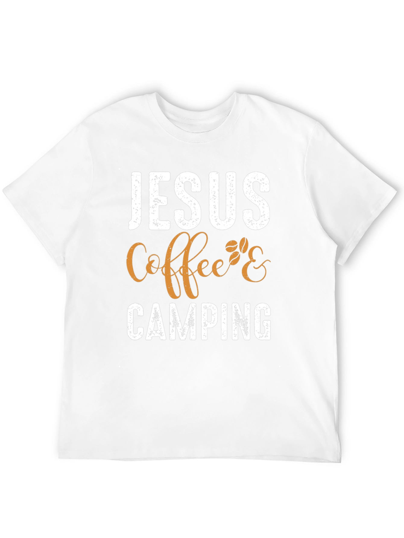 Jesus Coffee & Camping Graphic Tee