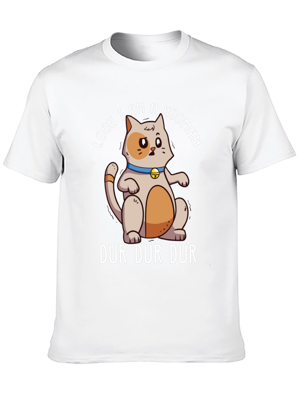 Funny Cat Hooman Graphic Tee