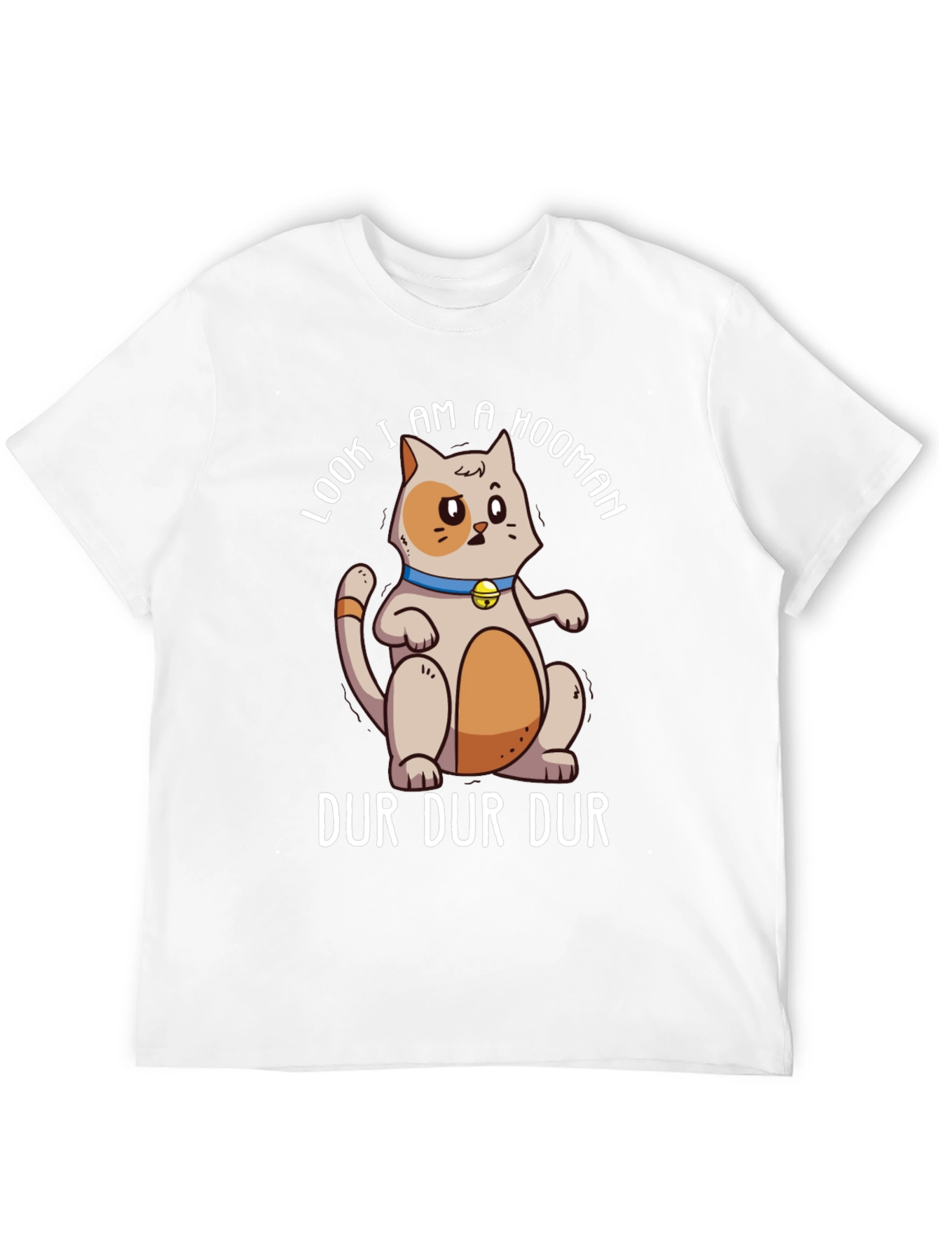 Funny Cat Hooman Graphic Tee