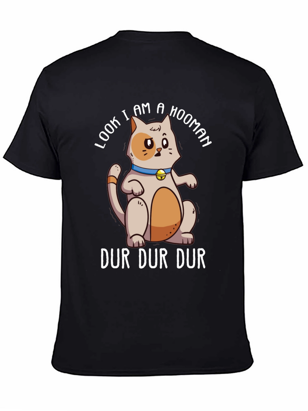 Funny Cat Hooman Graphic Tee