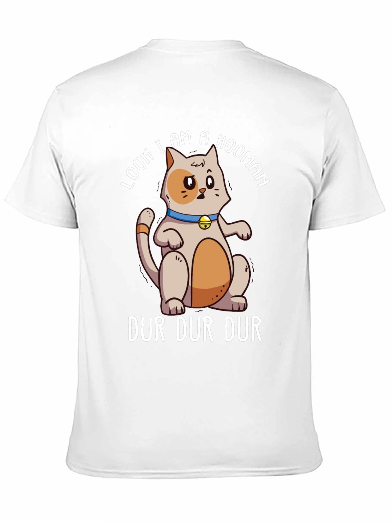 Funny Cat Hooman Graphic Tee