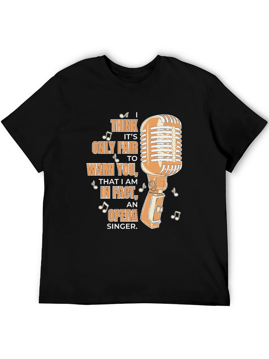 Opera Singer Novelty Graphic Tee