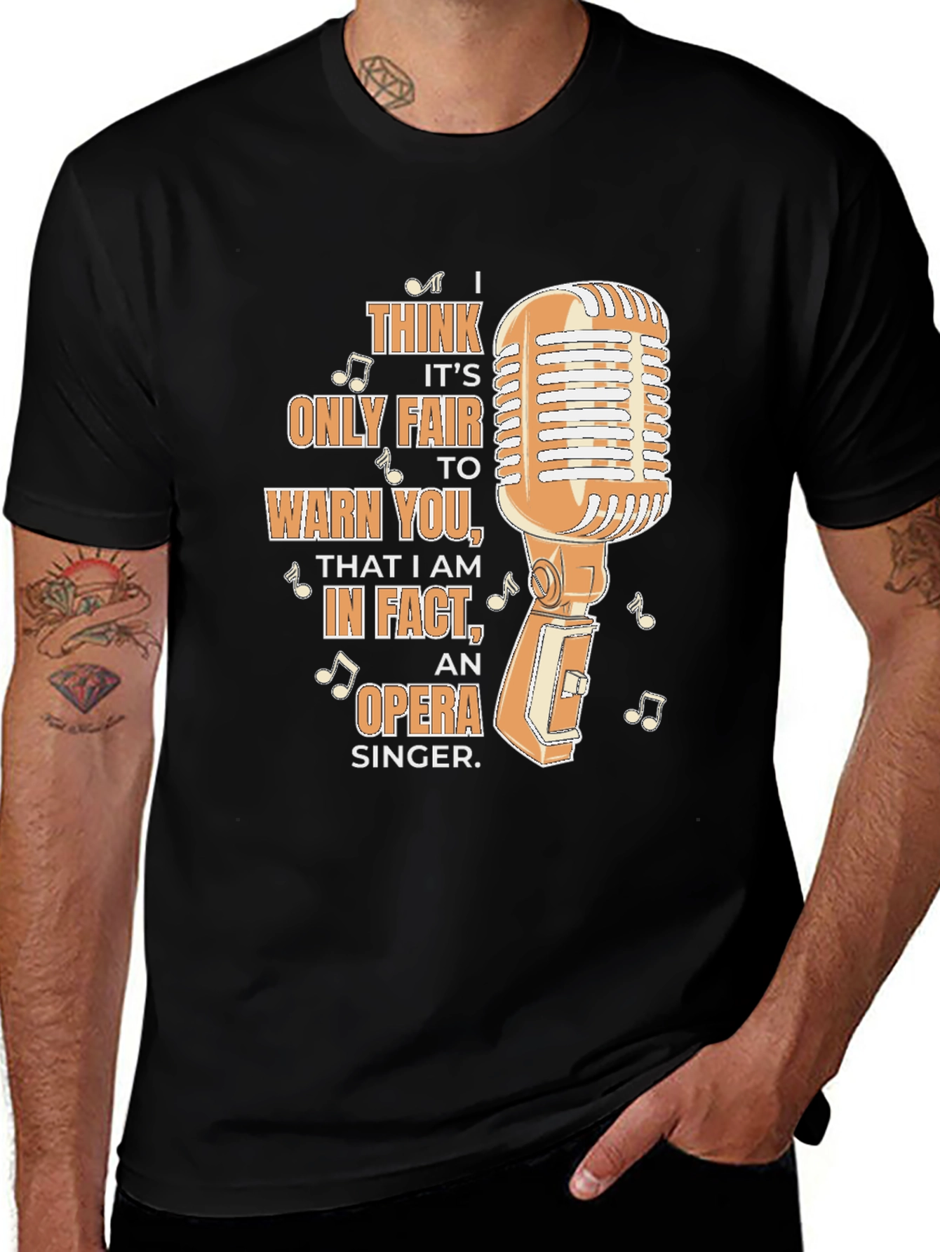 Opera Singer Novelty Graphic Tee