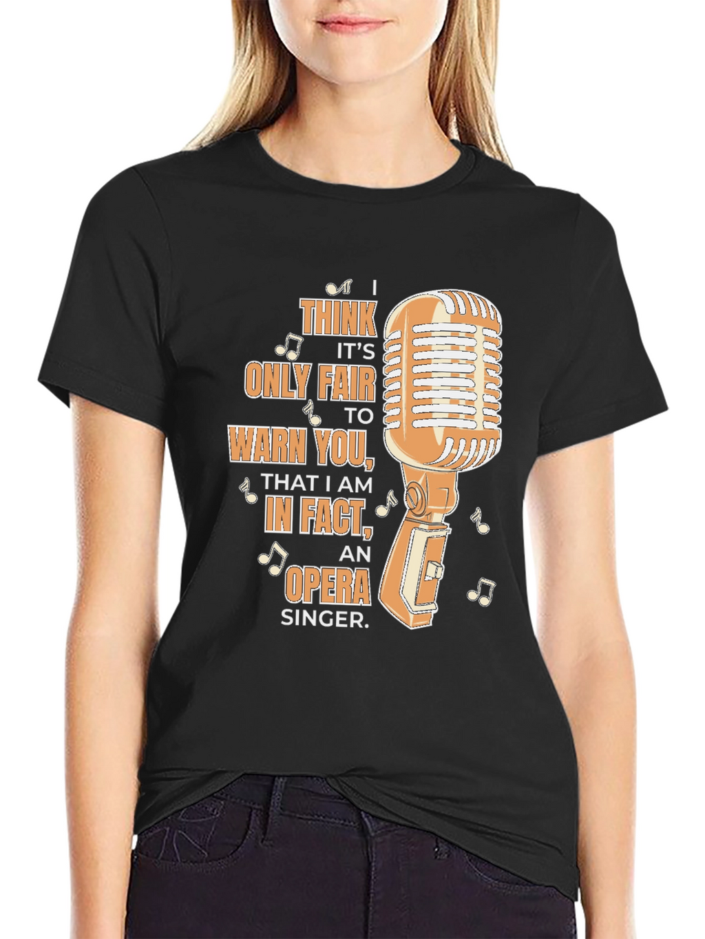 Opera Singer Novelty Graphic Tee