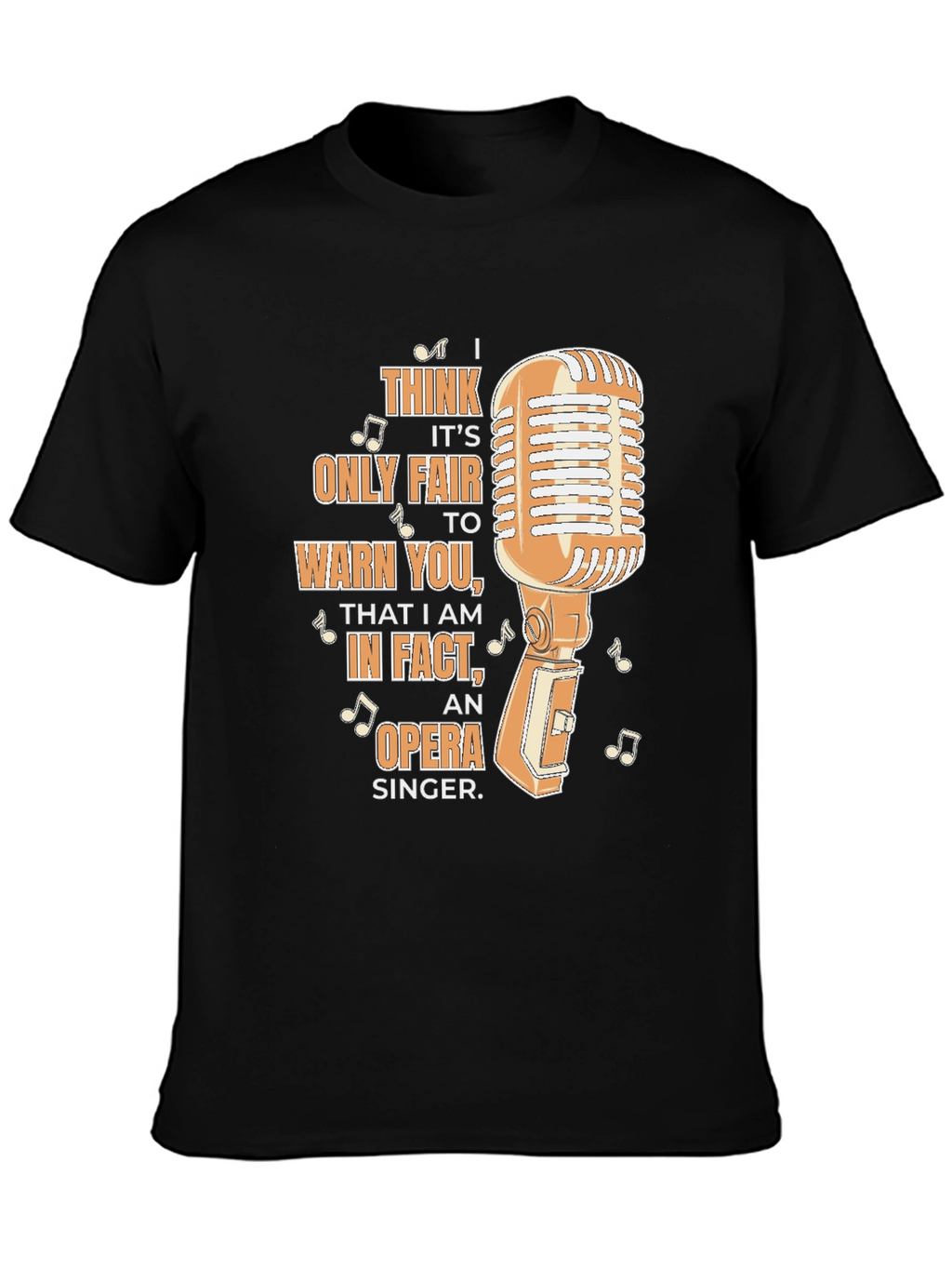 Opera Singer Novelty Graphic Tee