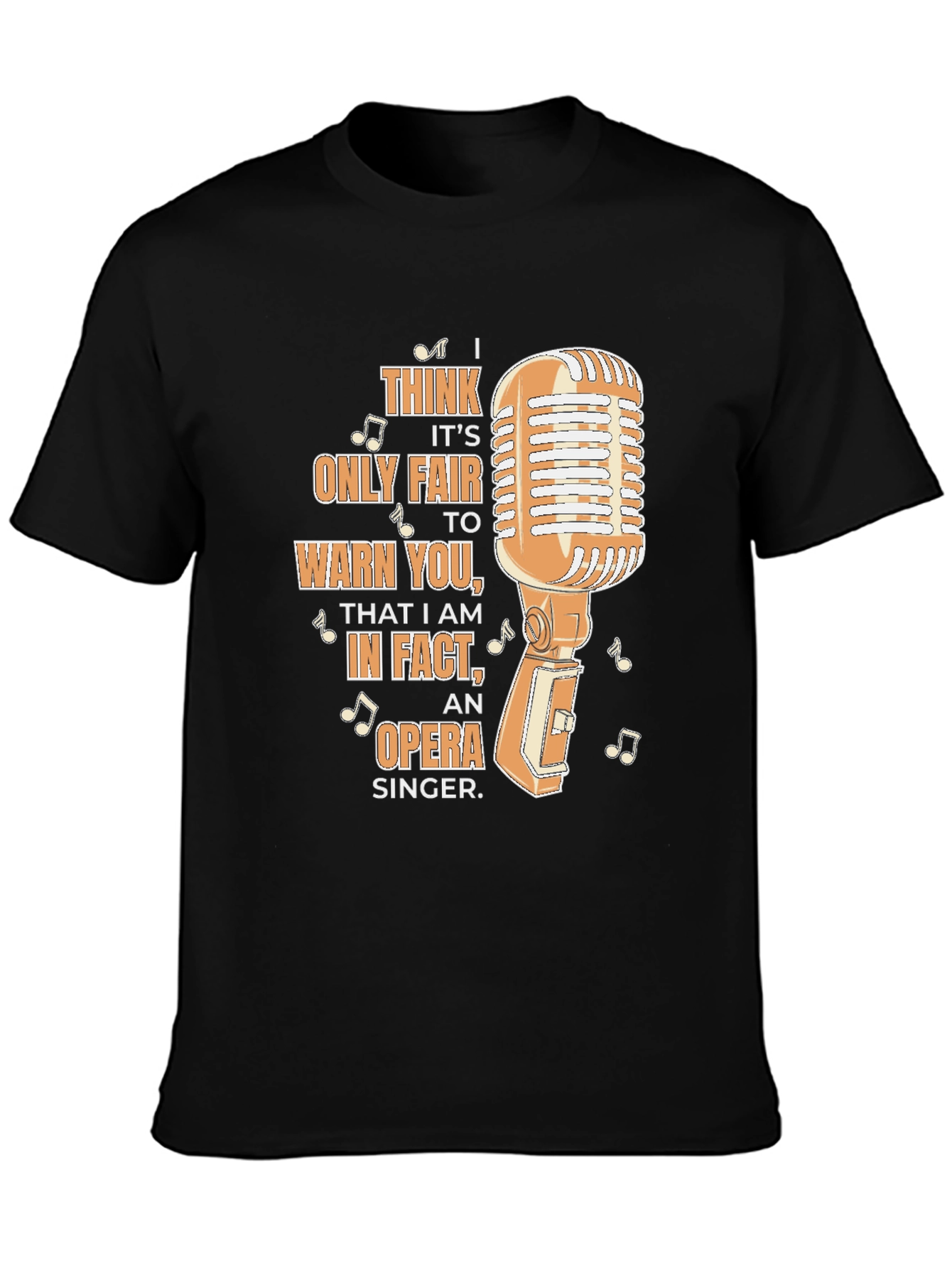Opera Singer Novelty Graphic Tee