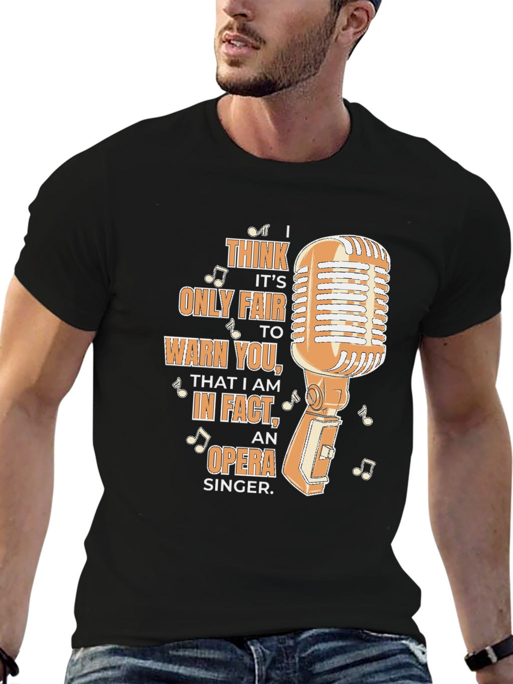 Opera Singer Novelty Graphic Tee