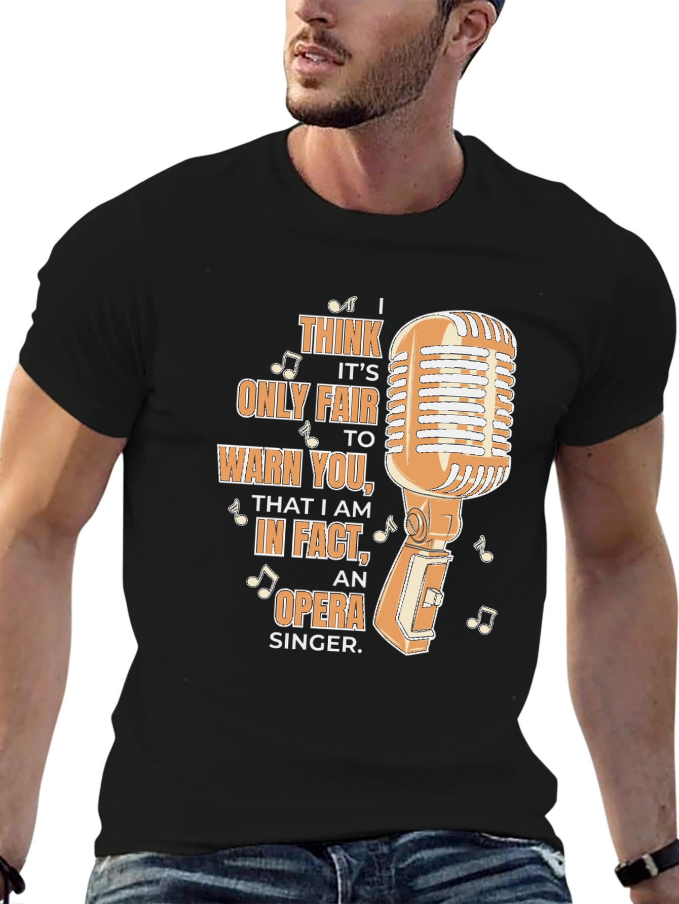 Opera Singer Novelty Graphic Tee