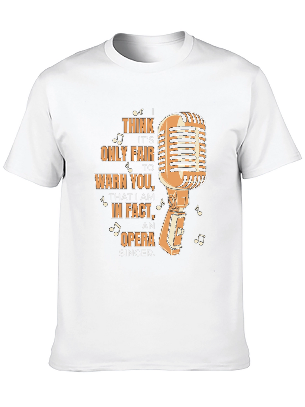 Opera Singer Novelty Graphic Tee