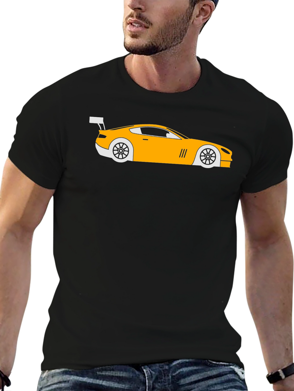 Racing Car Graphic Tee - Cool Automotive T-Shirt