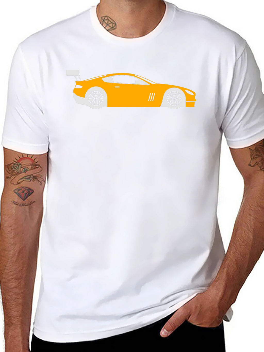 Racing Car Graphic Tee - Cool Automotive T-Shirt