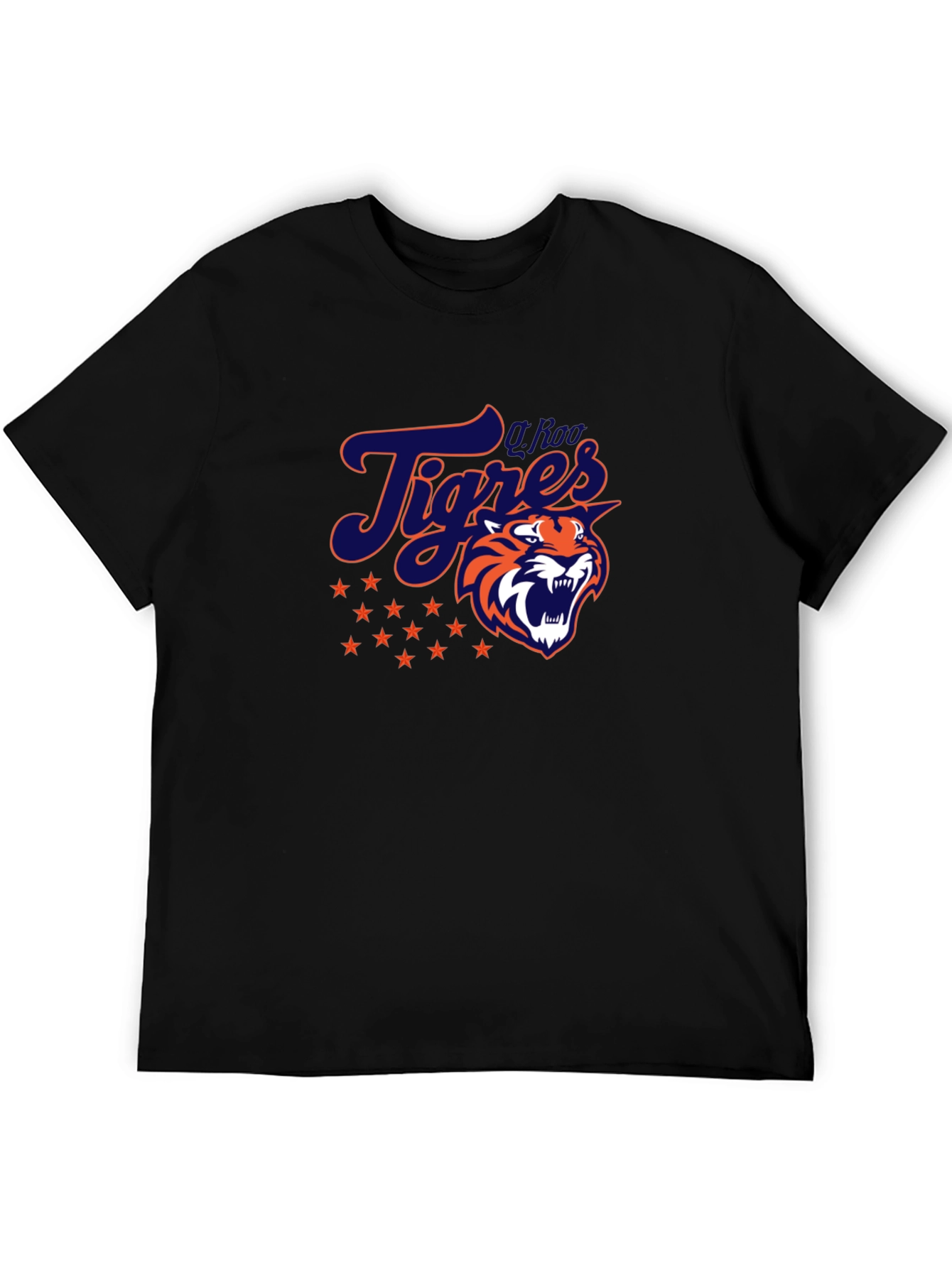 Tigres Baseball Graphic Tee - Black