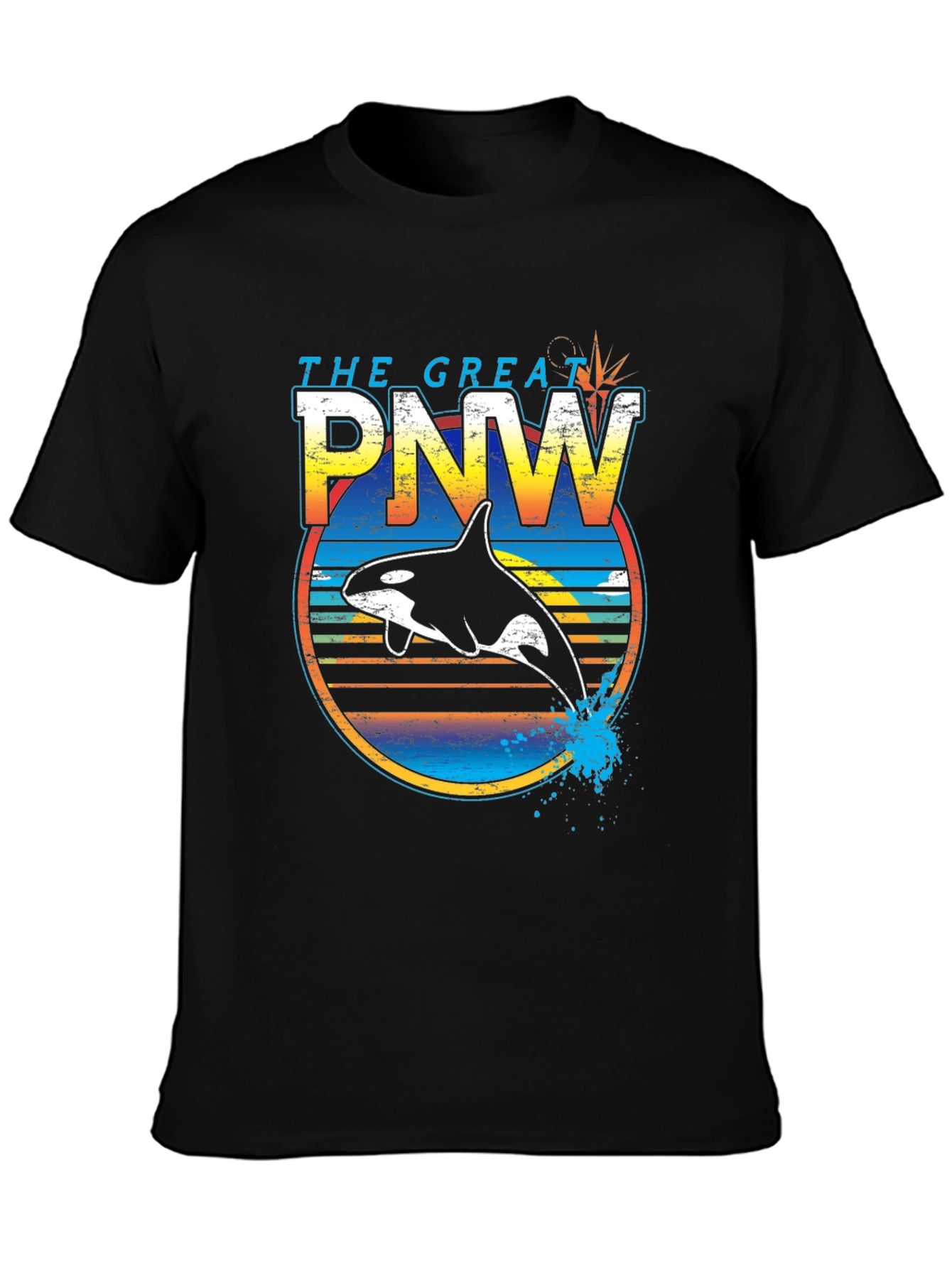 The Great PNW Orca Graphic Tee