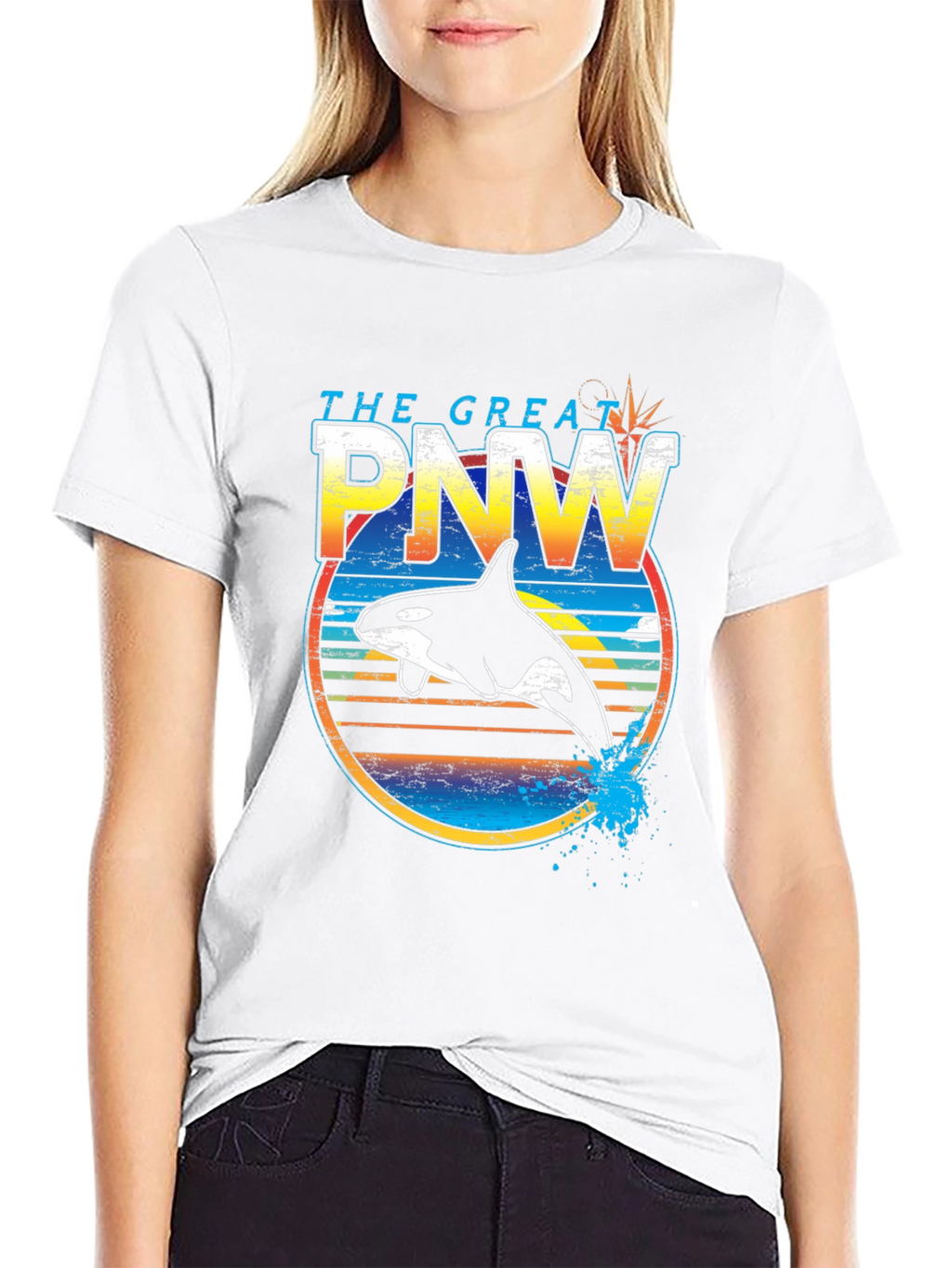 The Great PNW Orca Graphic Tee
