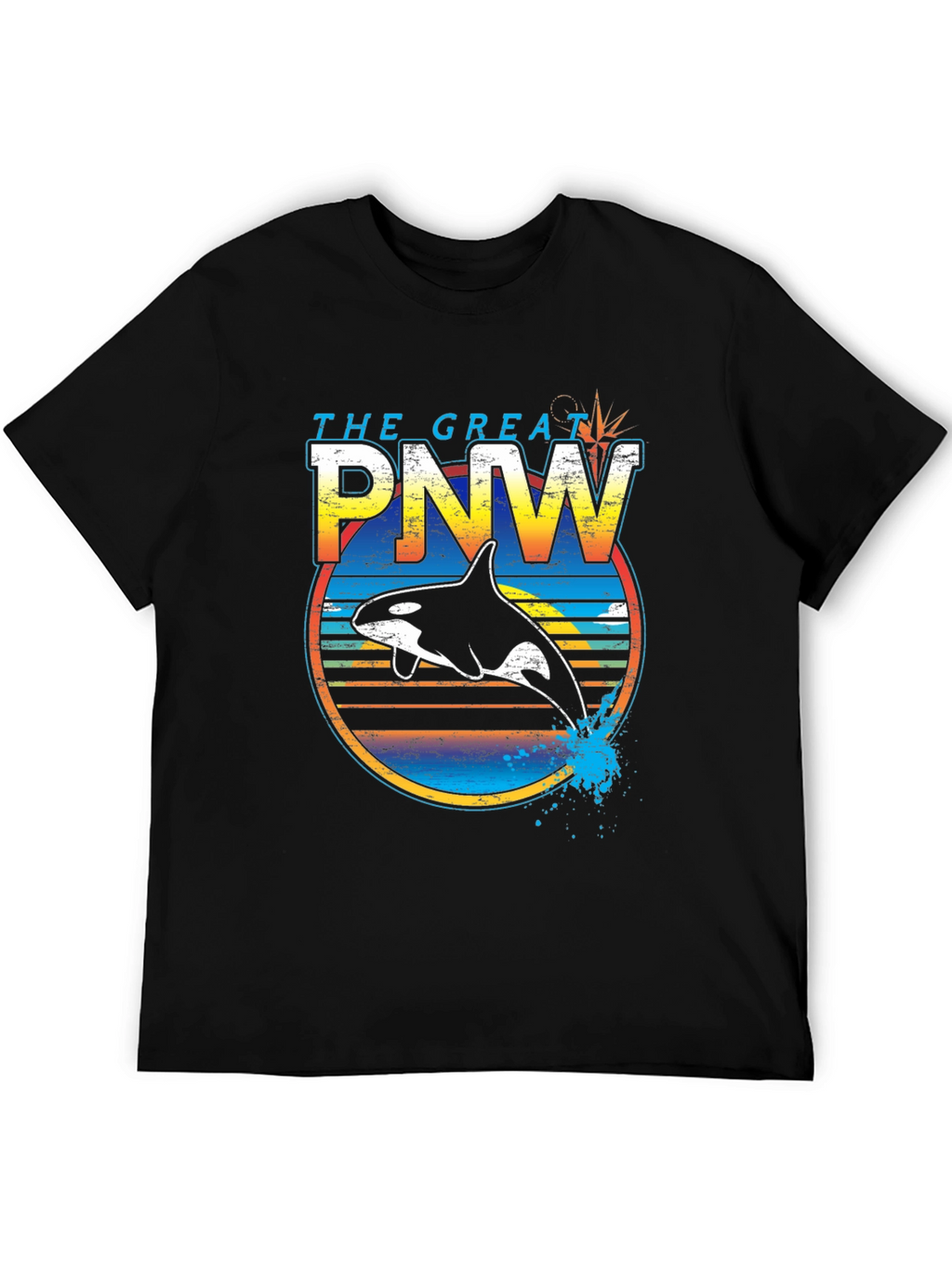 The Great PNW Orca Graphic Tee