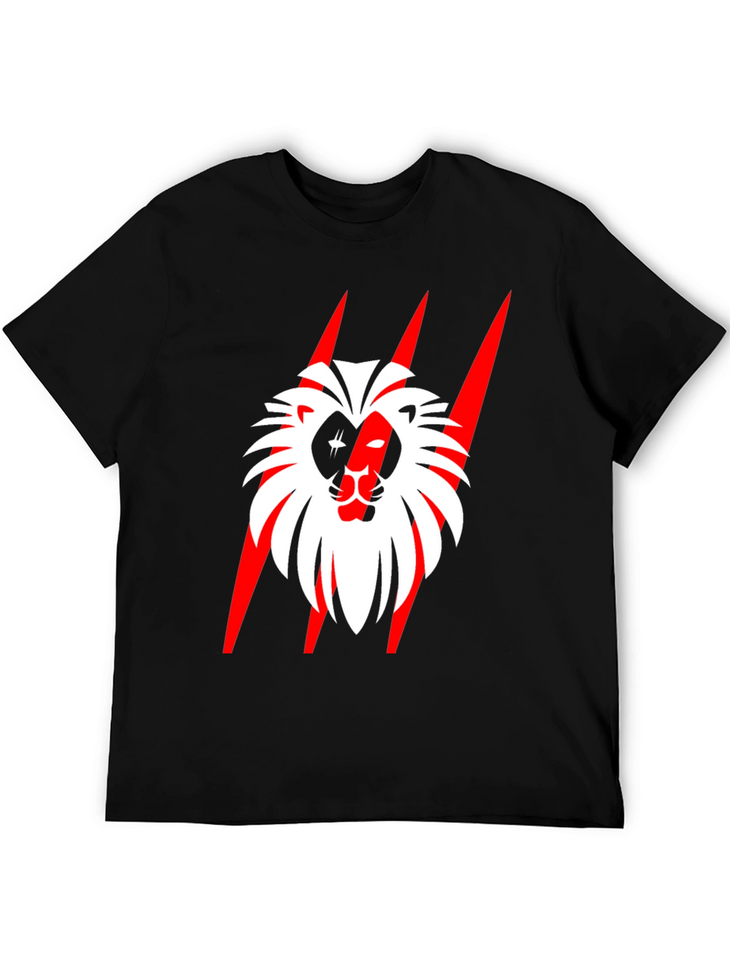 Bold Lion Graphic Tee - Statement Style