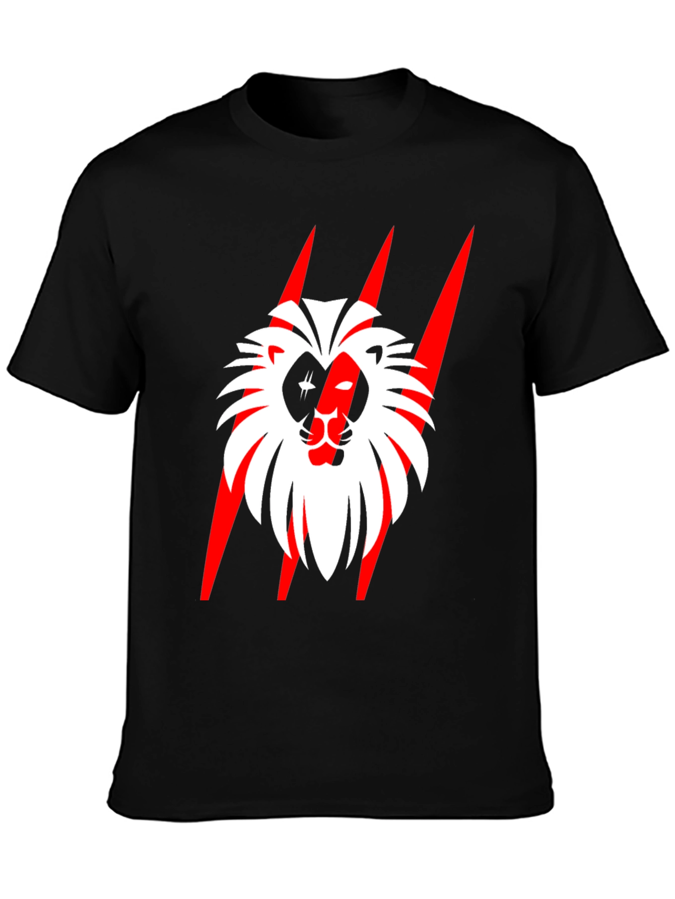 Bold Lion Graphic Tee - Statement Style