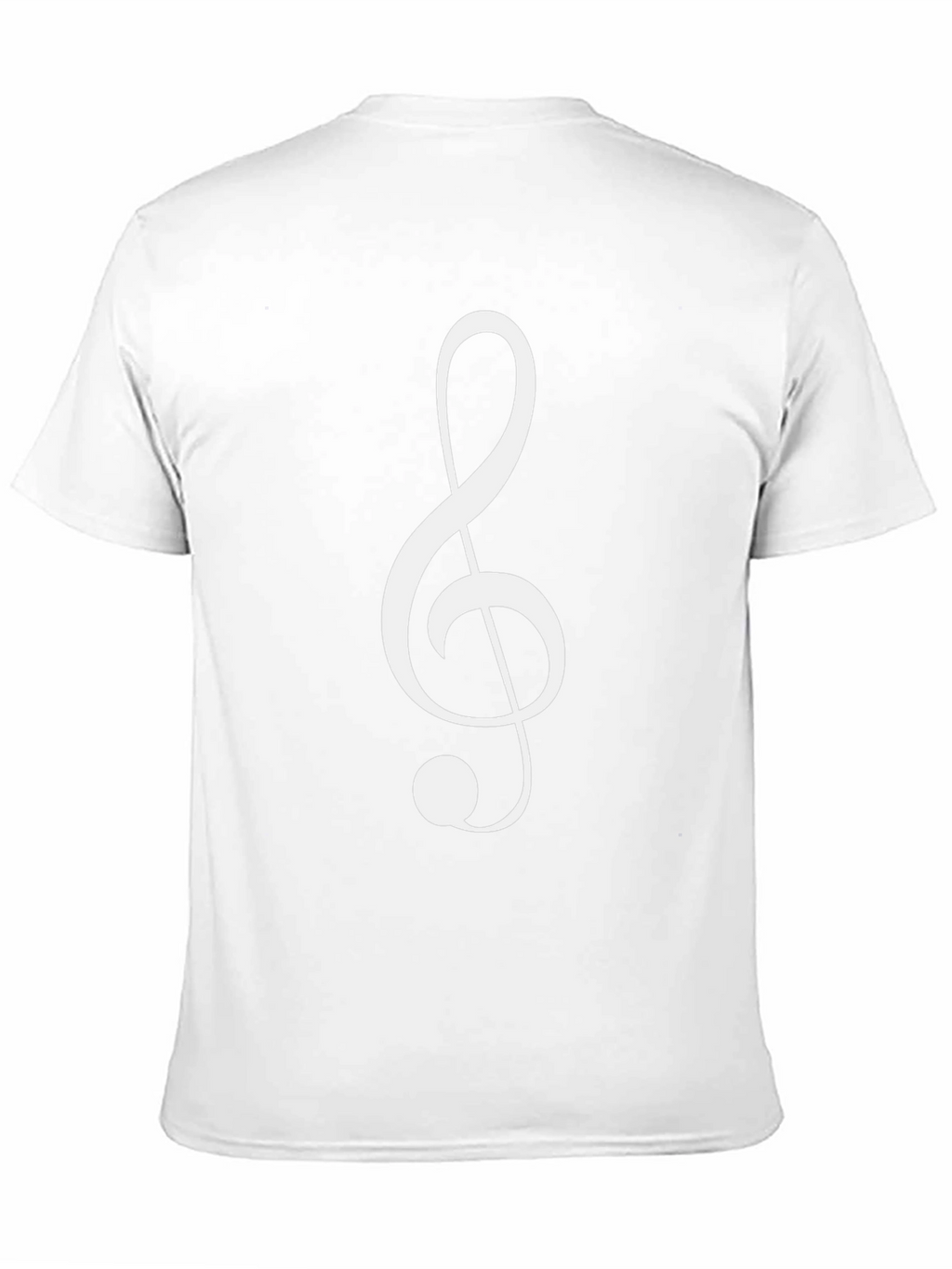 Treble Clef Black T-Shirt