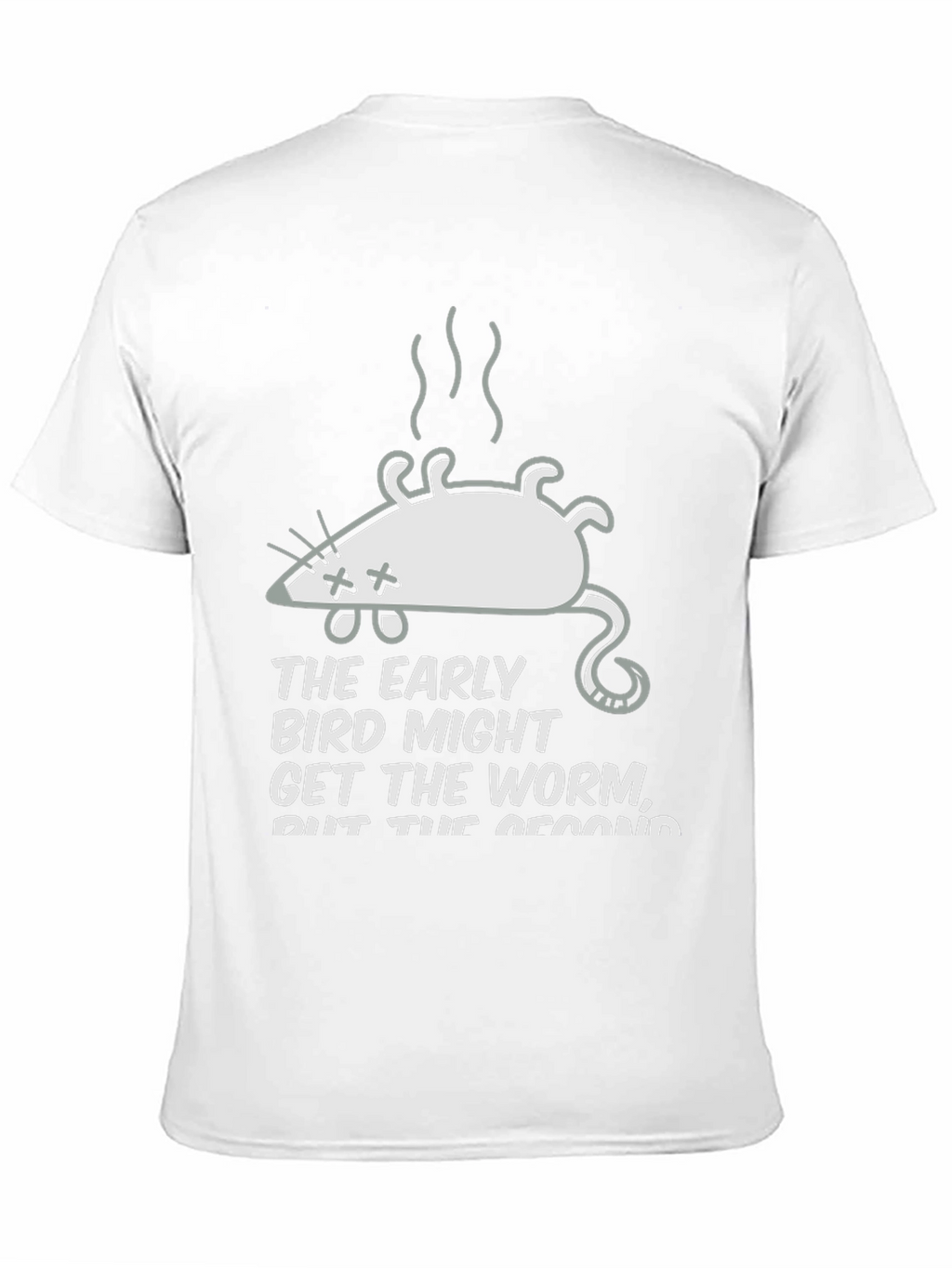 Early Bird Second Mouse Graphic T-Shirt