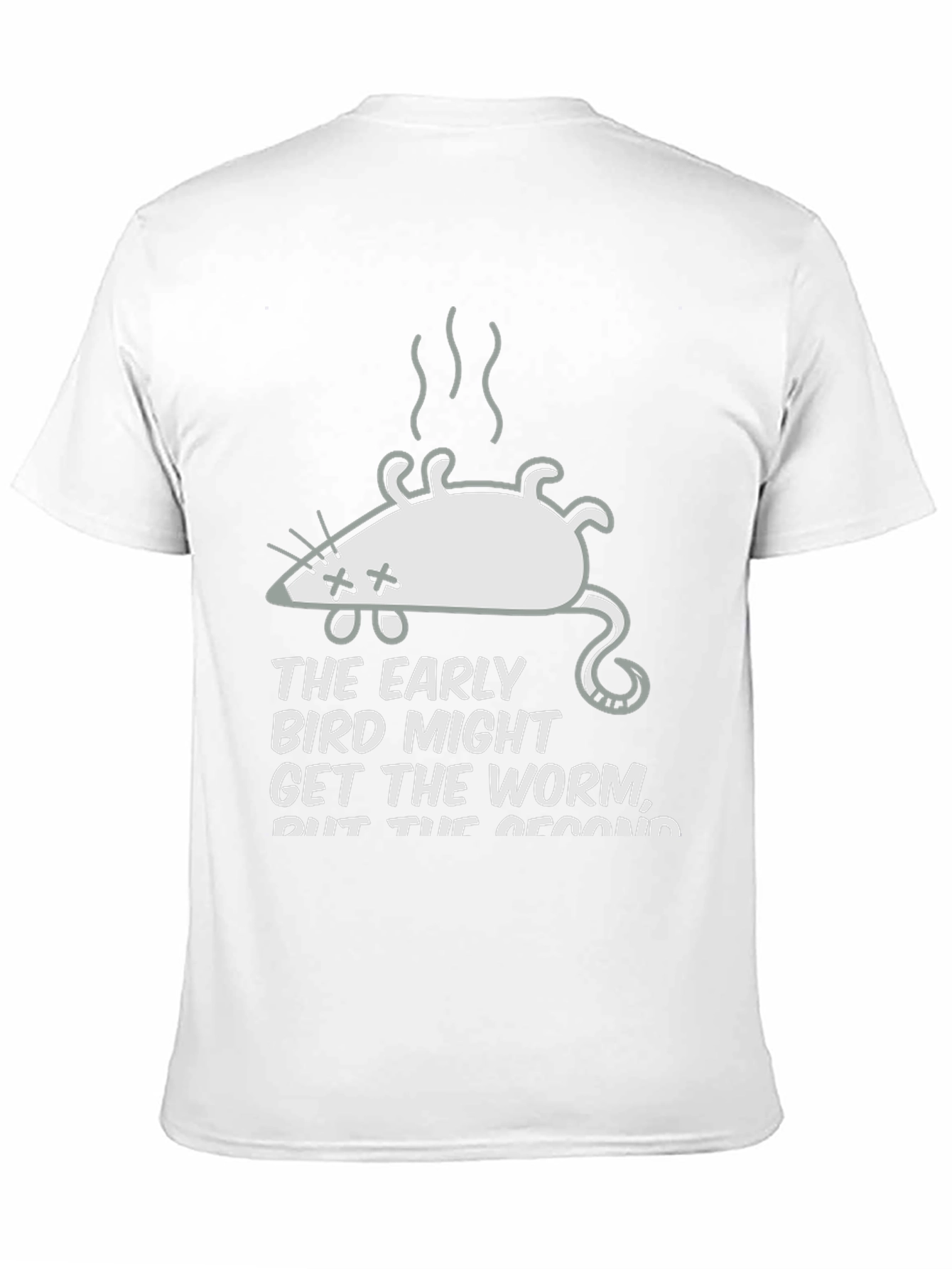 Early Bird Second Mouse Graphic T-Shirt