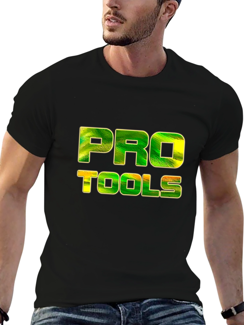Pro Tools Graphic Tee - Stylish Black T-Shirt