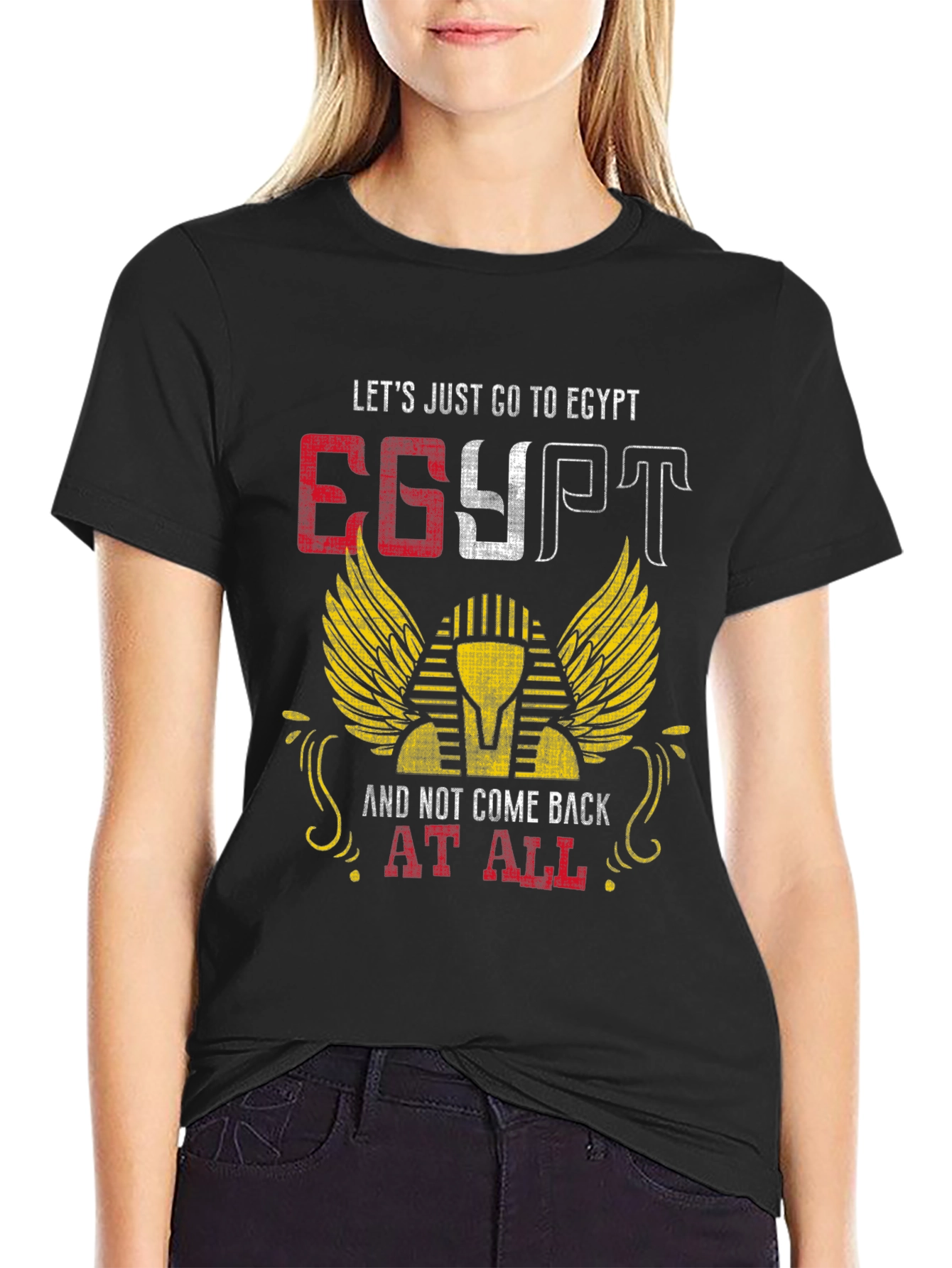 Egypt Graphic T-Shirt - Lets Go To Egypt