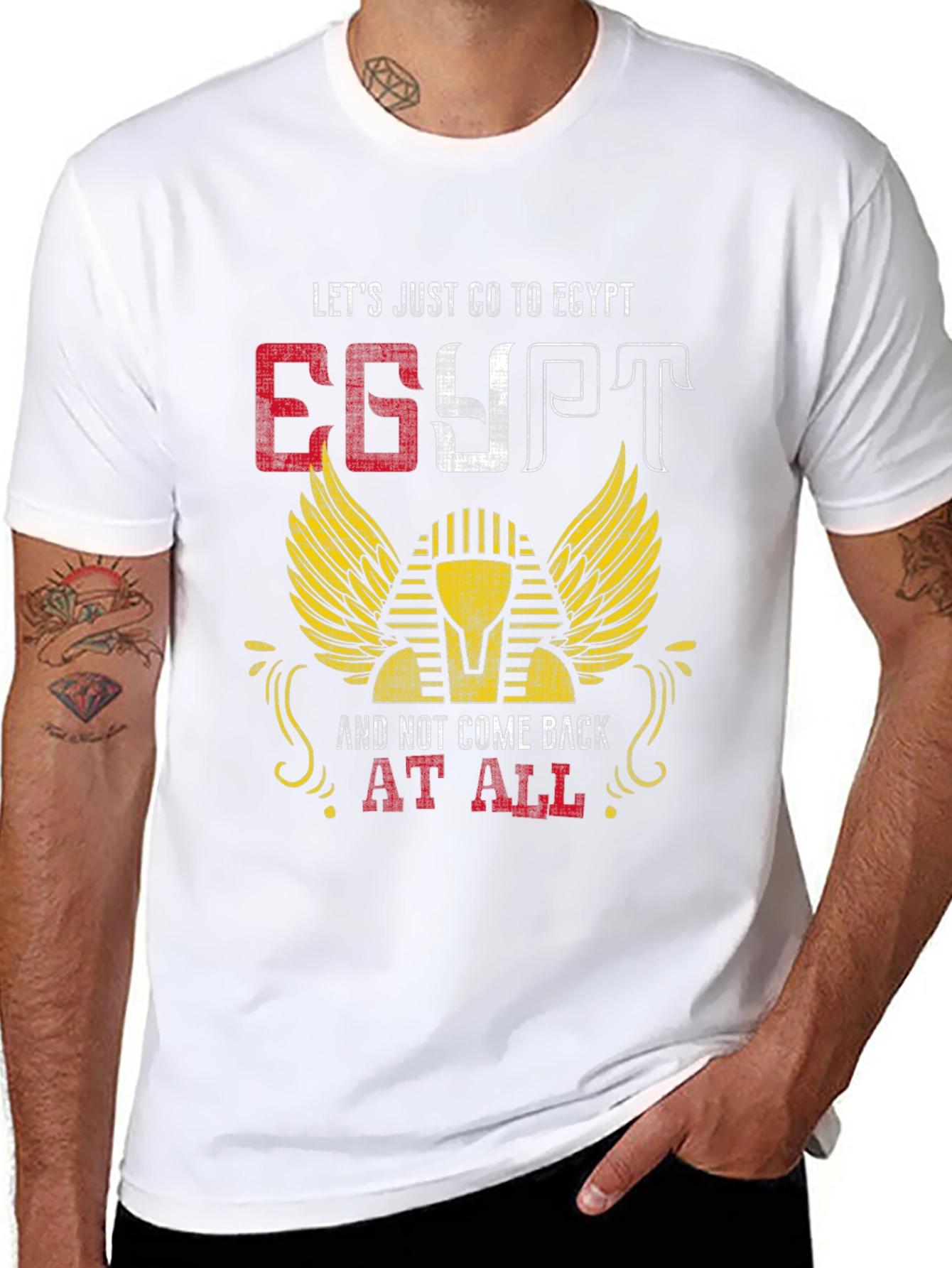 Egypt Graphic T-Shirt - Lets Go To Egypt
