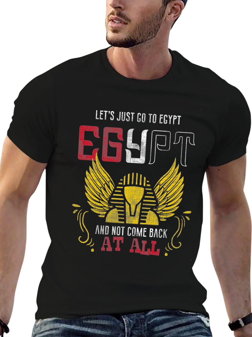 Egypt Graphic T-Shirt - Lets Go To Egypt